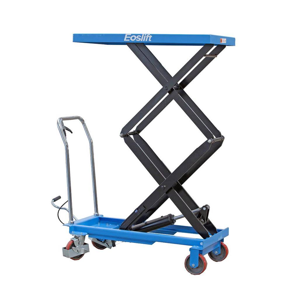 Dual Scissor Lift Table Cart H7341