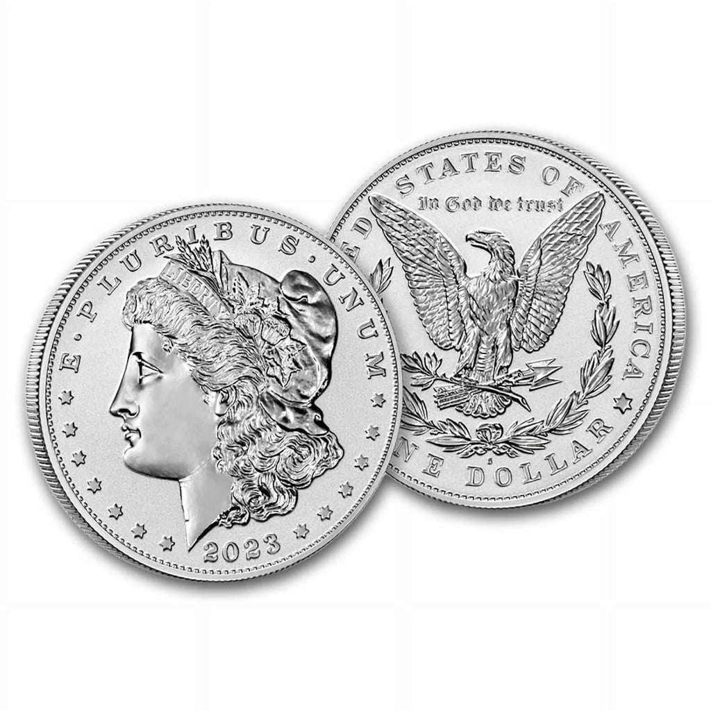 Morgan & Peace Silver Dollar Reverse Proof Set I367789
