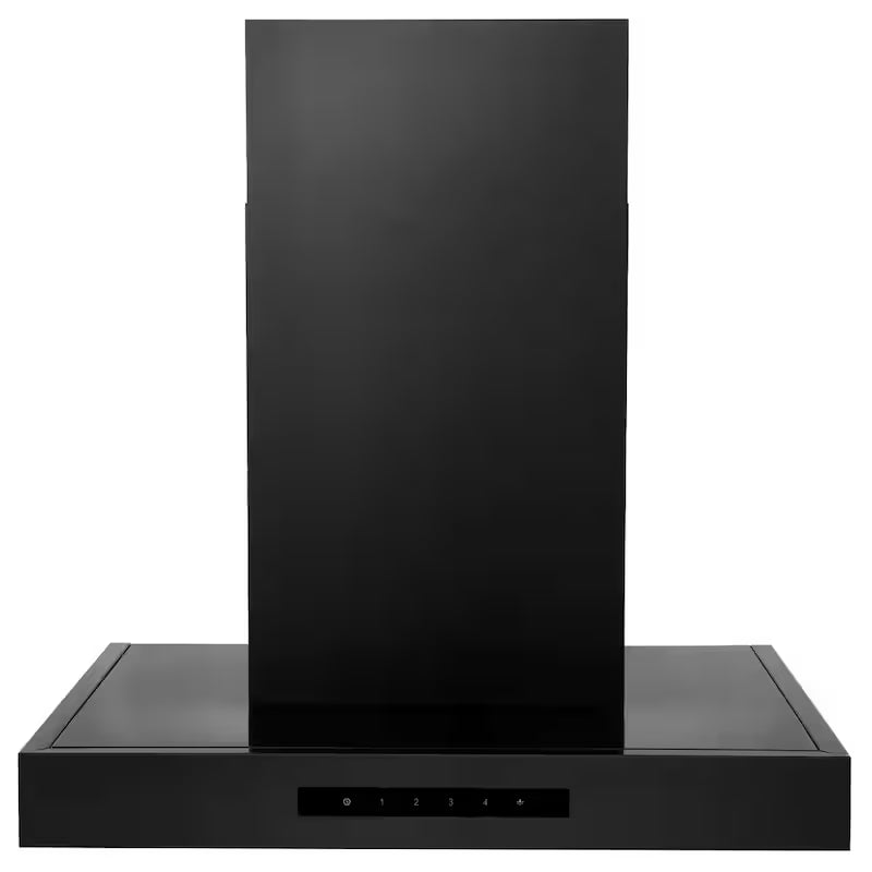Black Stainless Steel Wall Mount Range Hood T17675