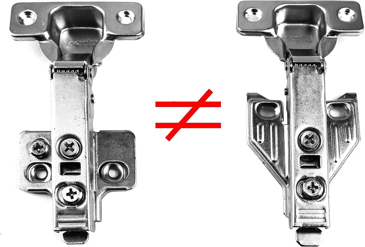 Full Overlay Soft Closing Concealed Cabinet Door Hinges with Screws Pack of 2 F215