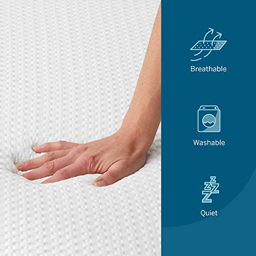 4 Inch Gel Memory Foam Mattress Topper Twin XL K445772