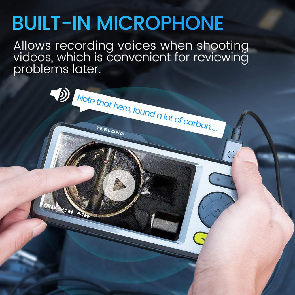 1080P Waterproof Dual Lens Inspection Camera with 5 Monitor V6778