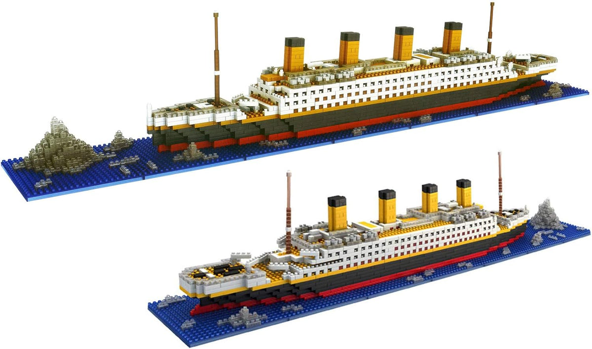 1872 Piece Mini Bricks Building Set with 2 Figure Y902