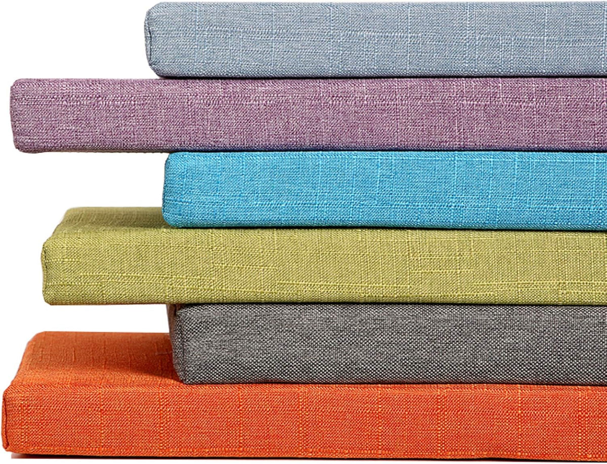 Non-Slip Tufted Padded Foam Rectangle Bench Cushion O866
