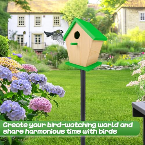 68in Adjustable Heavy-Duty Bird Feeder Pole with 5 Prong Base B93962