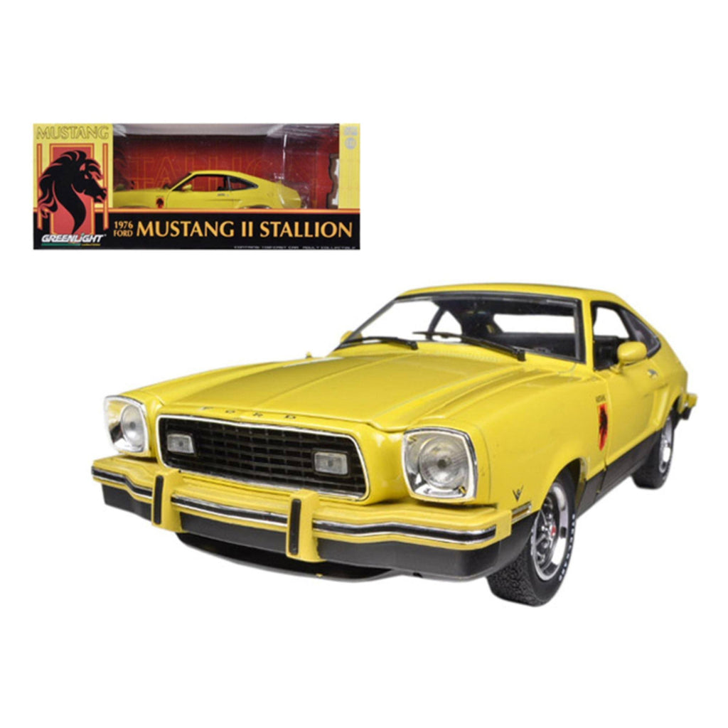 Yellow and Black 1/18 Diecast Model Car N9065
