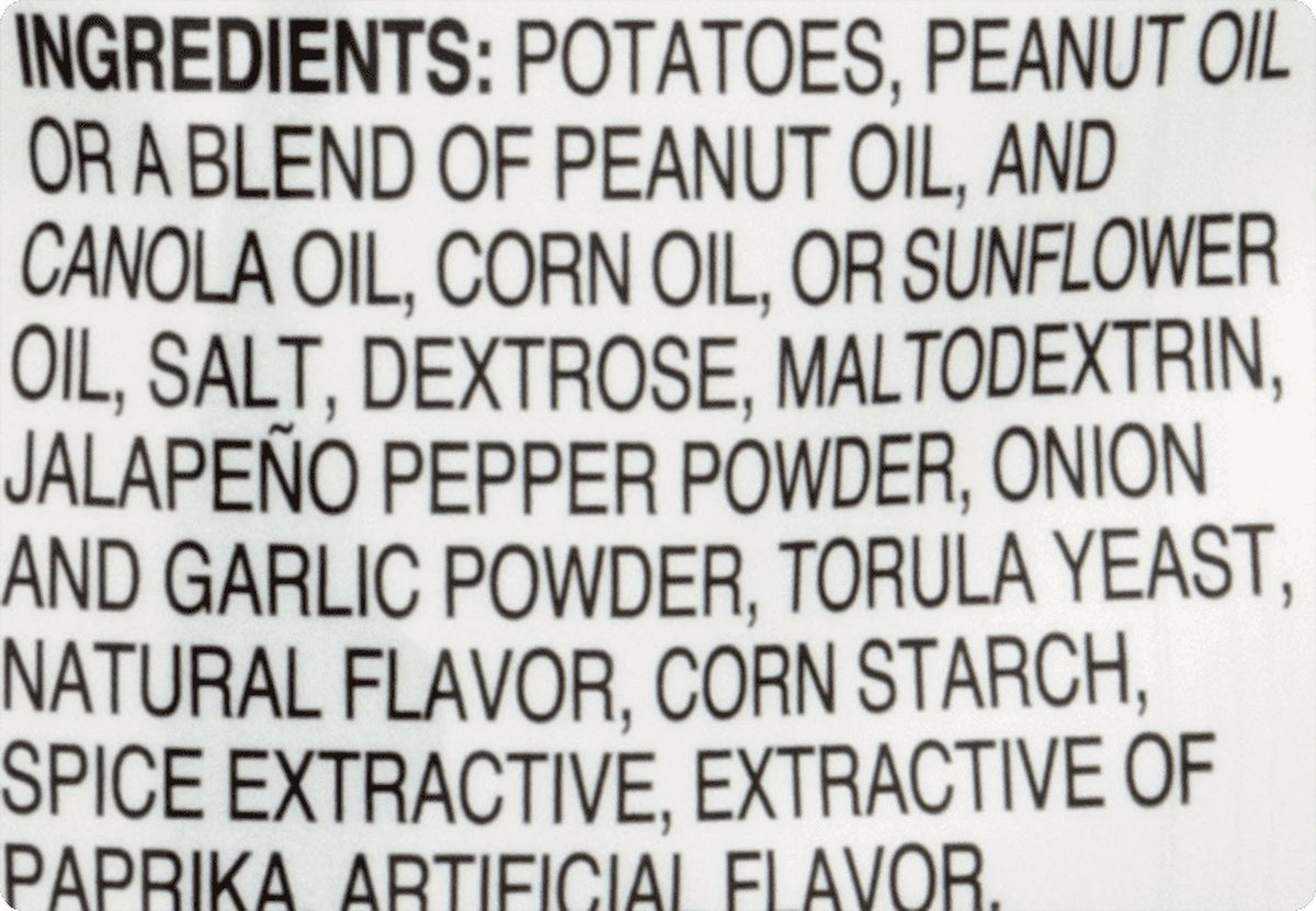 Kettle Style Potato Chips Hotter 'N Hot Jalapeno H742