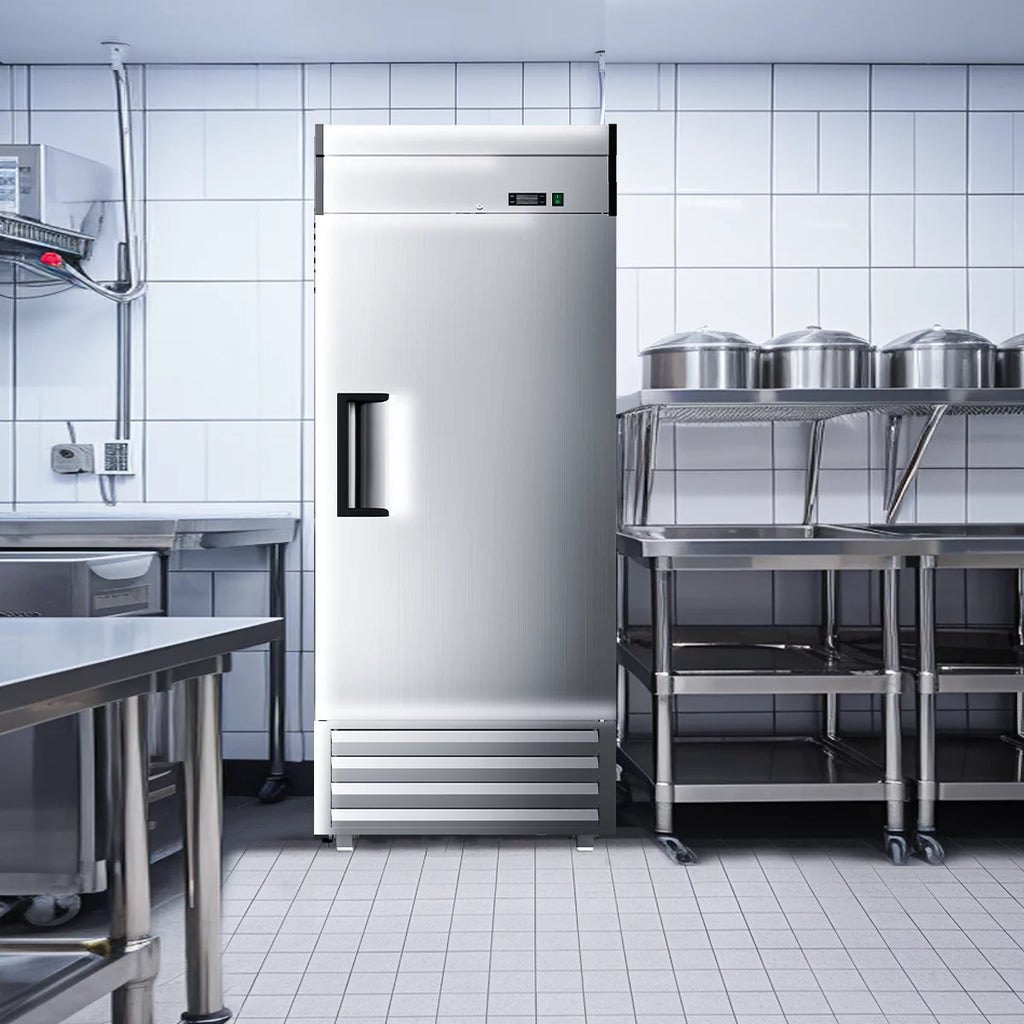 27 Cu.ft Single Door Stainless Steel Reach-in Refrigerator M683552