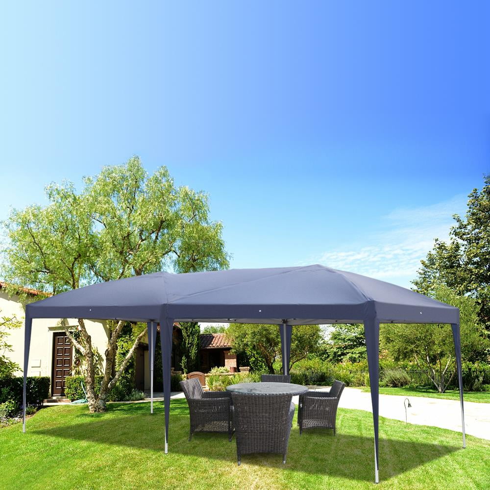 10' x 20' Pop Up Canopy Tent with 4 Side Walls S5359