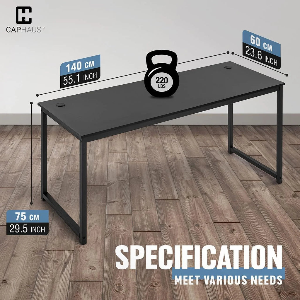 Black 55 Inch Computer Desk A943