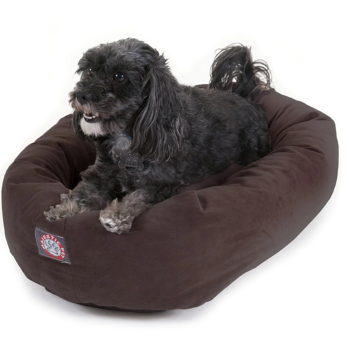 Faux Suede Washable Small Pet Bed Z420