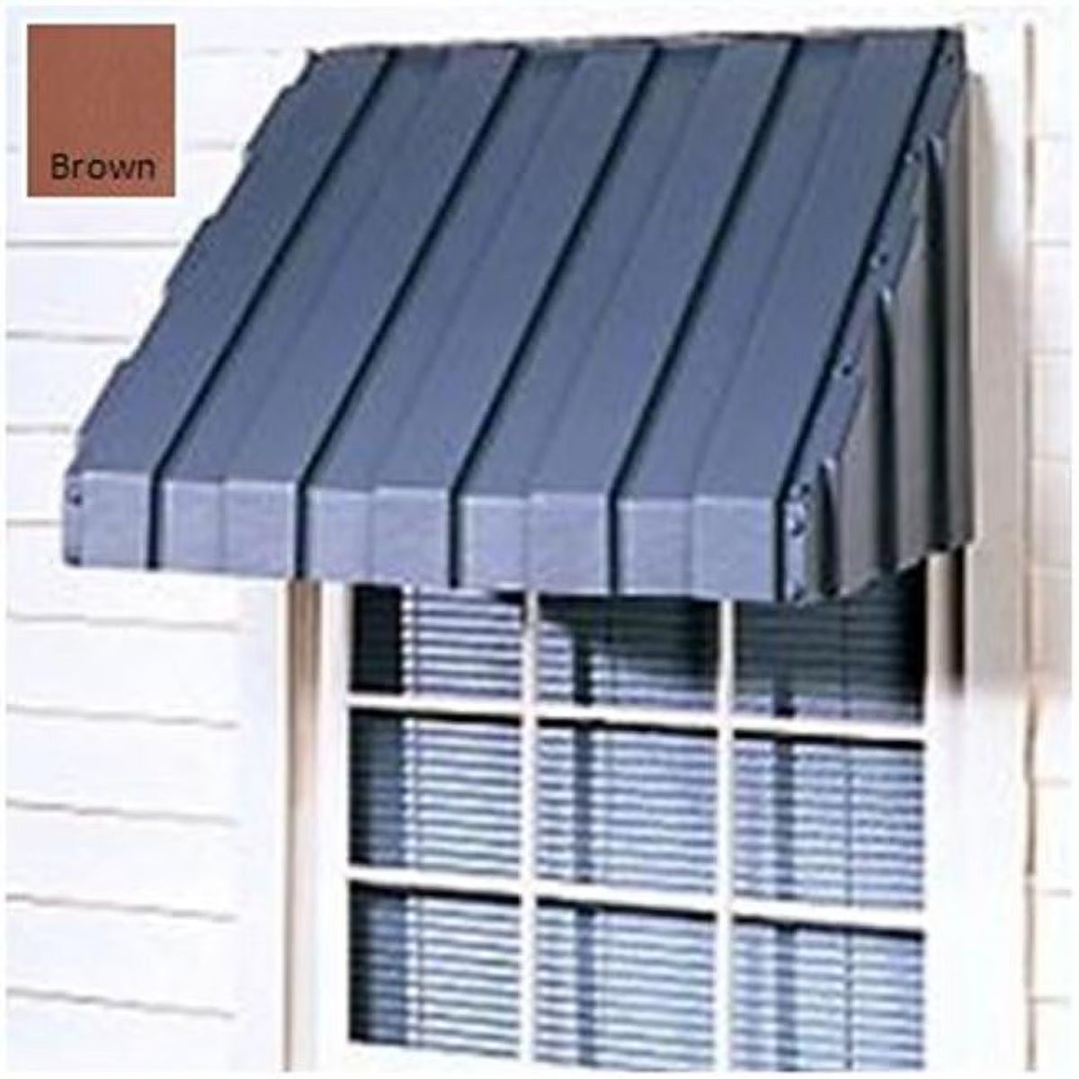 Brown 42 in. Window Awning C5990