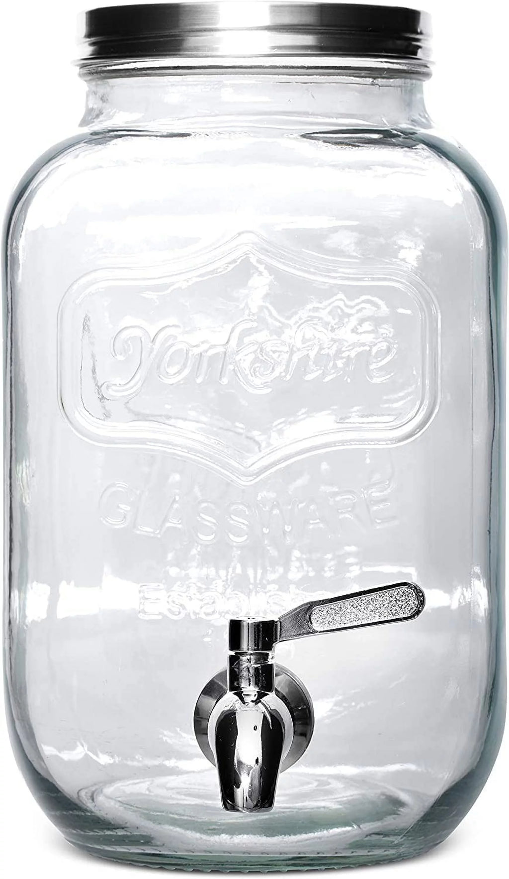 1 Gallon Cold Brew Coffee Maker with Glass Carafe & Stainless Steel Mesh Filter O5319