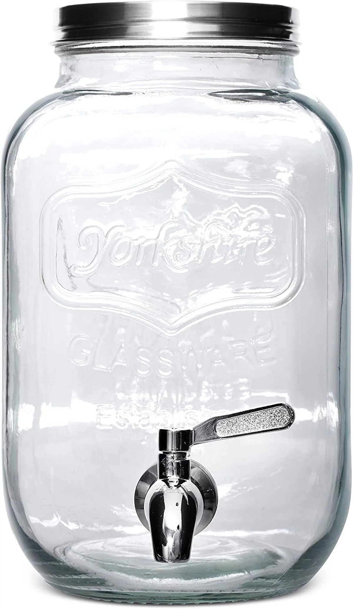 1 Gallon Cold Brew Coffee Maker with Glass Carafe & Stainless Steel Mesh Filter O5319