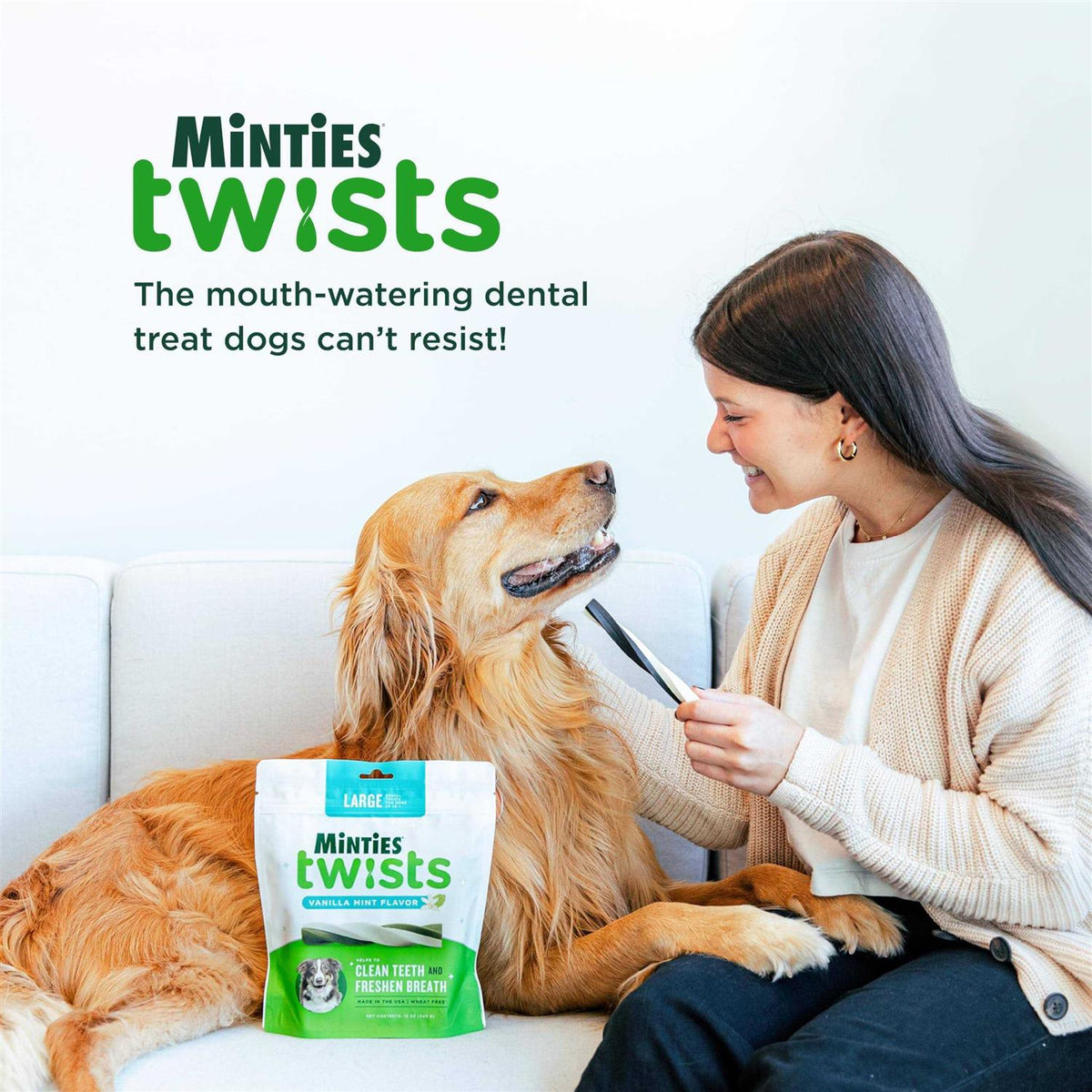 Minties Twists Dental Treats W410468