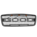 Matte Black Front Bumper Hood Grille N663