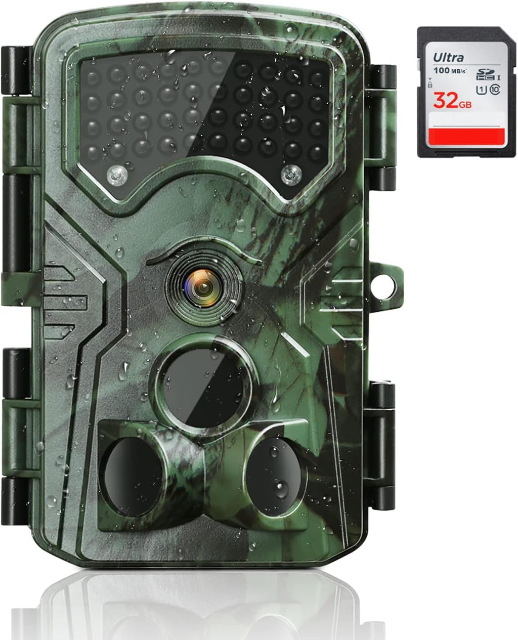 48MP 4K 3 Lens Infrared Night Vision Waterproof Trail Camera G968