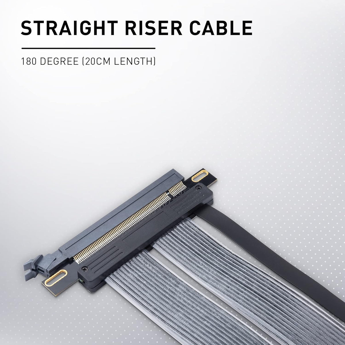 PCIE 4.0 Right Angle Riser Extension Cable I6376