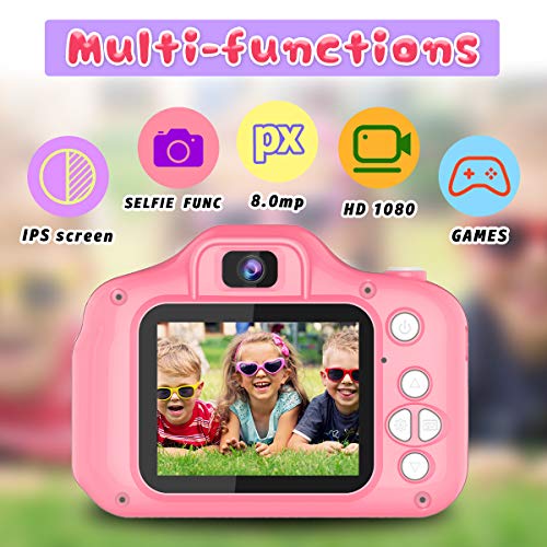 Kids Selfie Camera with 32GB SD Card E93757