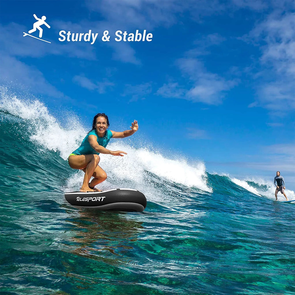 Black Inflatable Paddleboard with Accessories J612