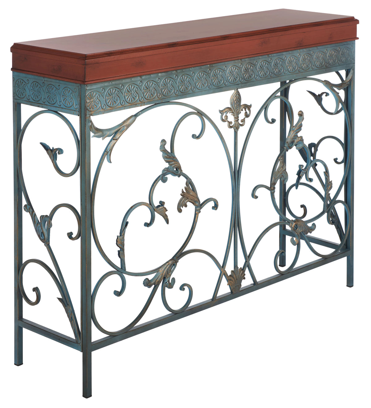 Brown Traditional Console End Table T8921
