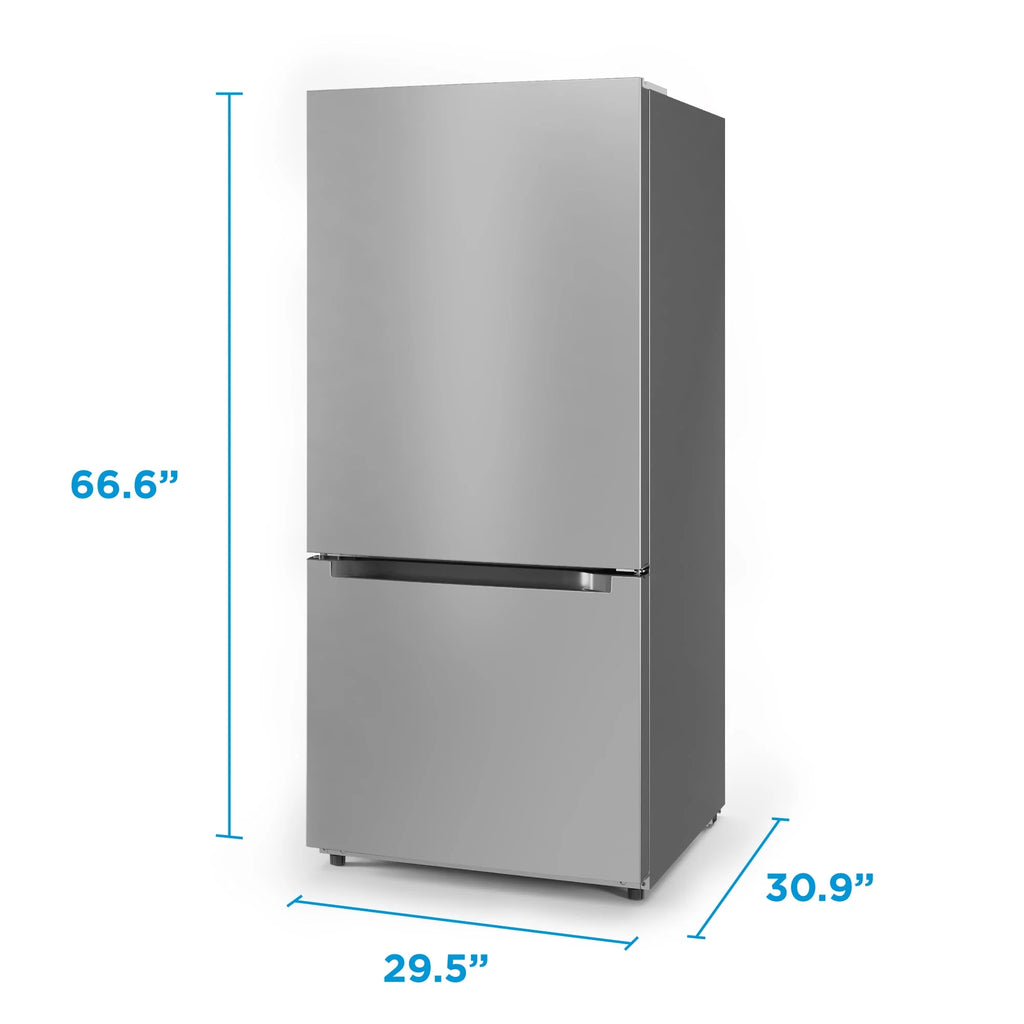 18.7-Cu. Ft. Stainless Steel Bottom Mount Refrigerator I7316