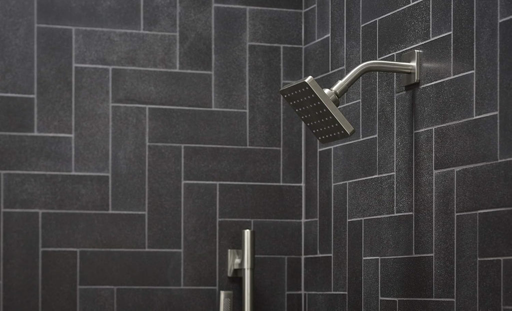 Brushed Nickel Showerhead L818