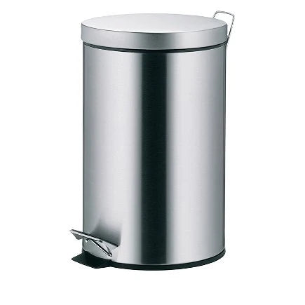 Silver 12L Pedal Bin R916
