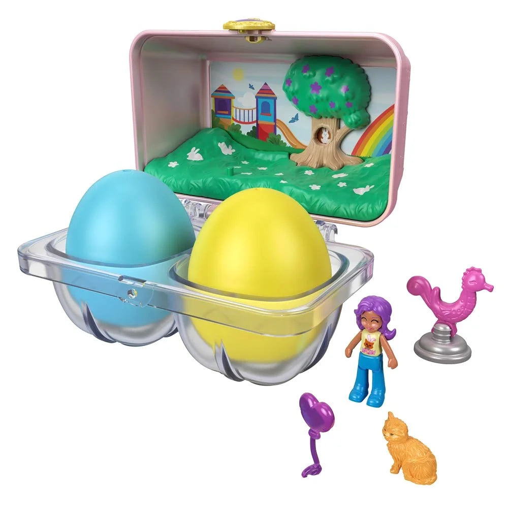 Pink Rainbow Playground Theme Mystery Surprise Egg Carton S356