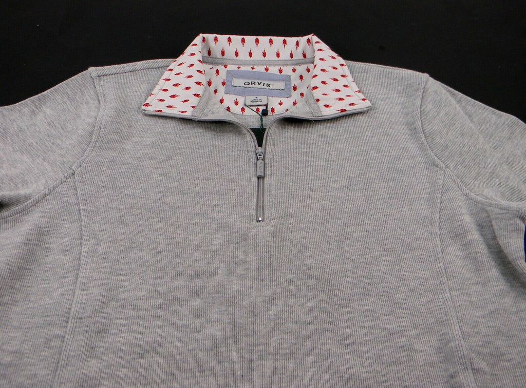 Heather Grey 1/4 Zip Pullover F782