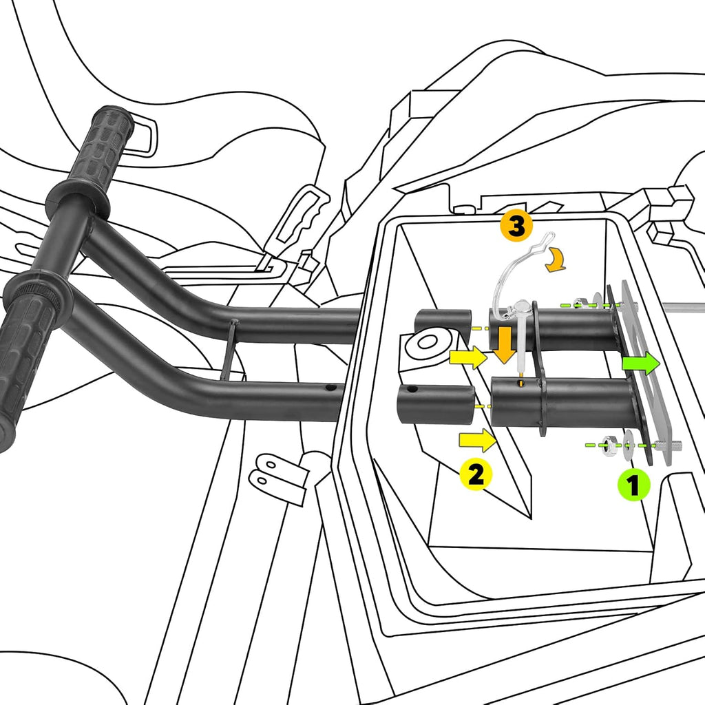 Adjustable Front Passenger Grab Handle S405