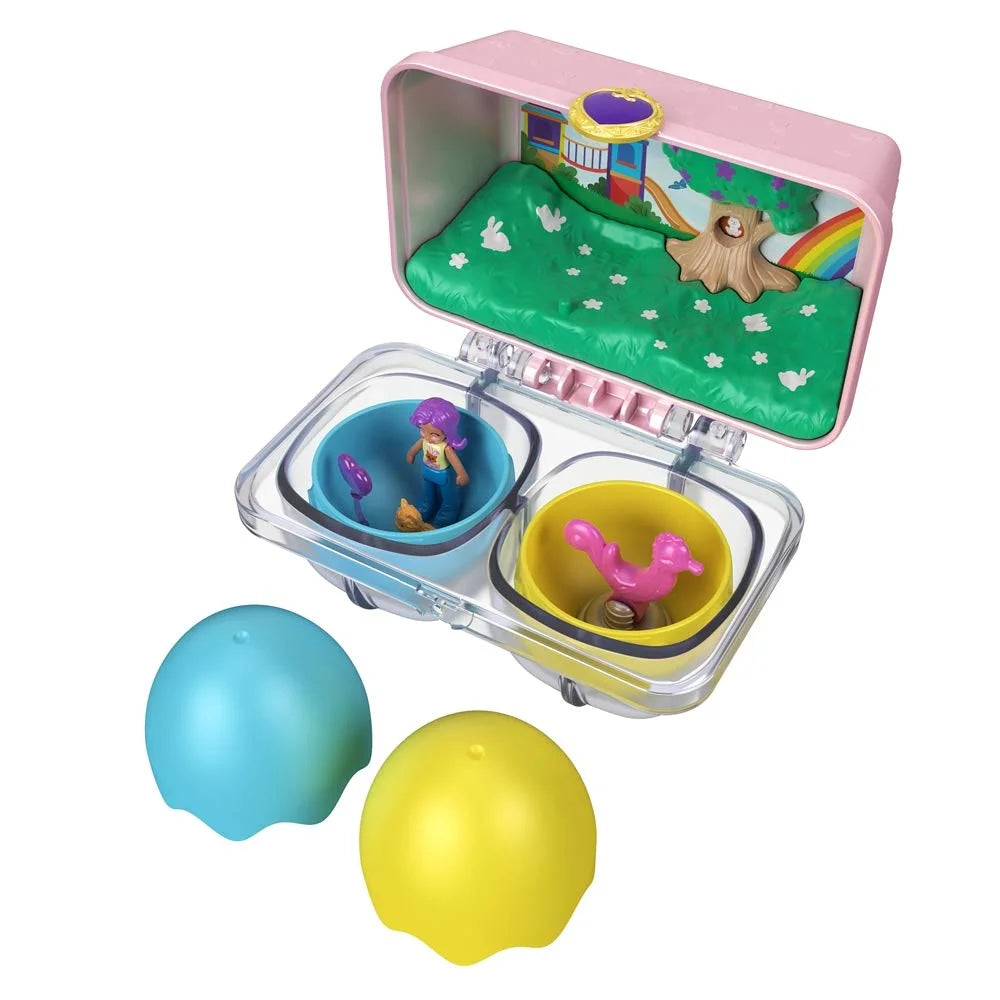 Pink Rainbow Playground Theme Mystery Surprise Egg Carton S356