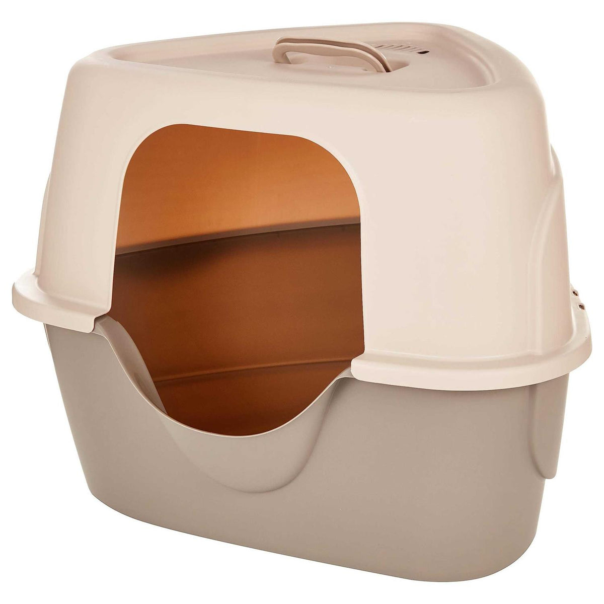 Hooded Corner Cat Litter Box D7847