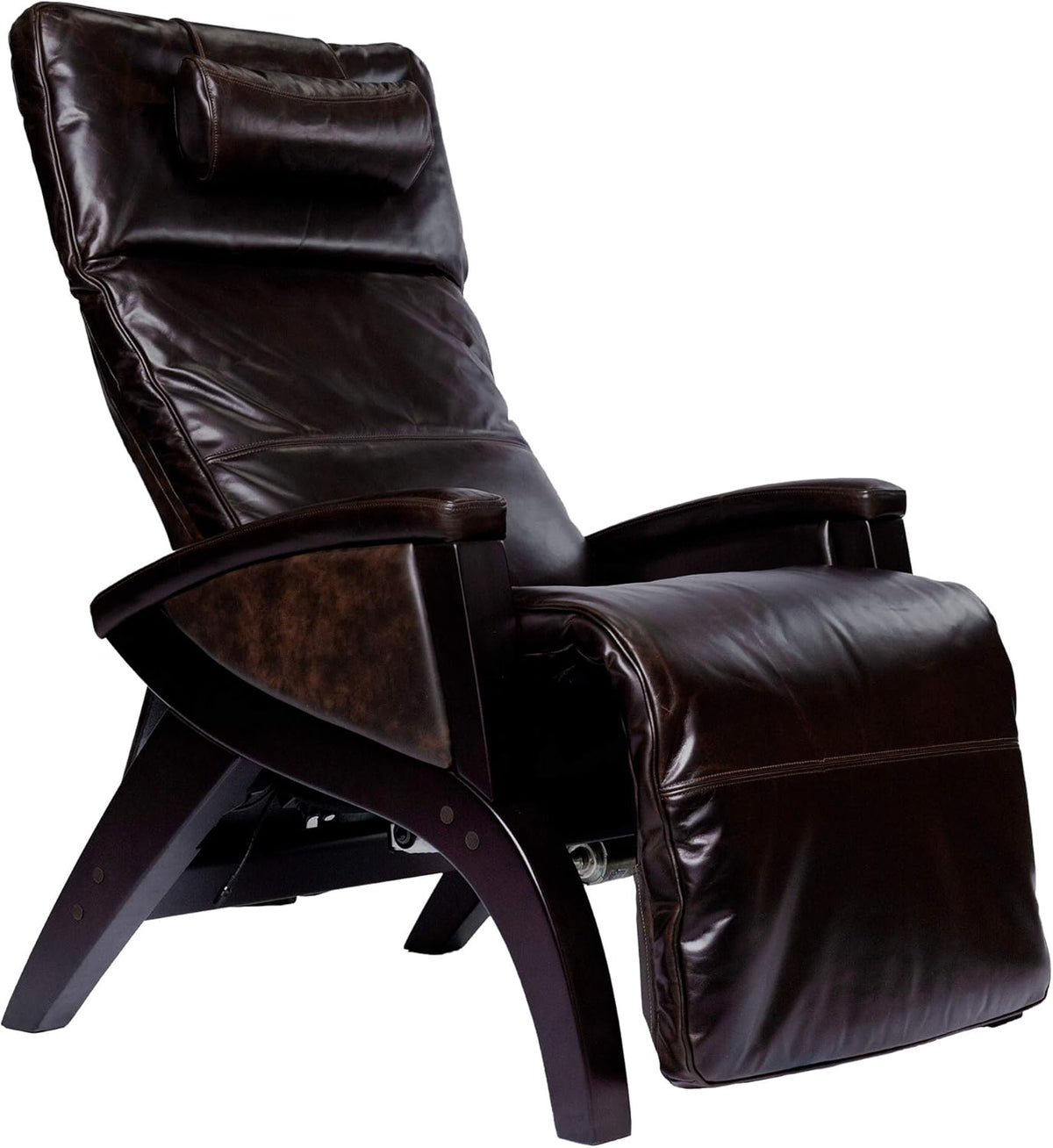 Coffee Leather Zero Gravity Recliner O160