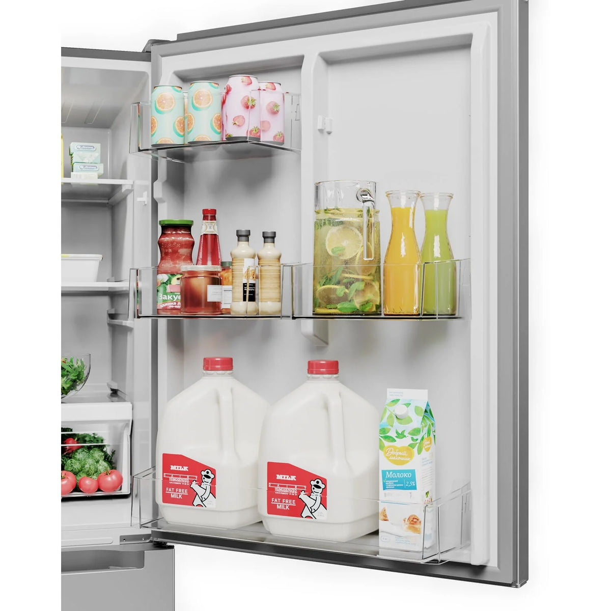 18.7-Cu. Ft. Stainless Steel Bottom Mount Refrigerator I7316