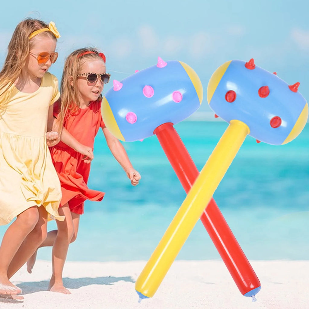 Inflatable PVC Wolf Teeth Hammer Toy W827044