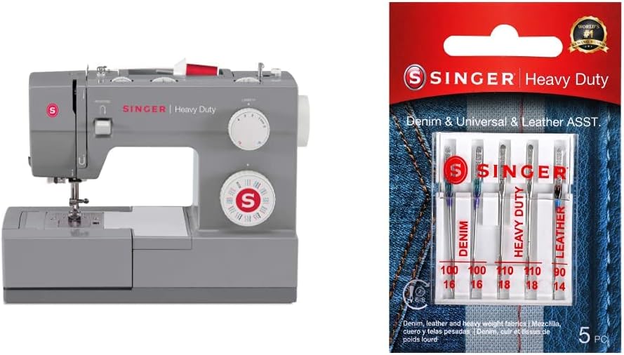 Heavy Duty Sewing Machine with Metal Frame and Stainless Steel Bedplate N28233