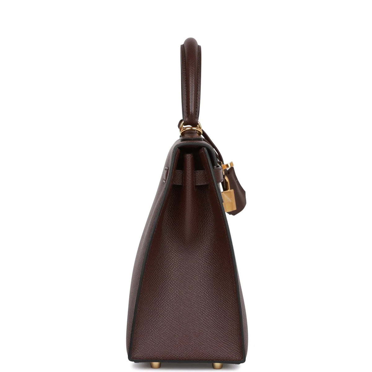 Kelly 25 Rouge Sellier Epsom Gold Hardware Handbag G49596