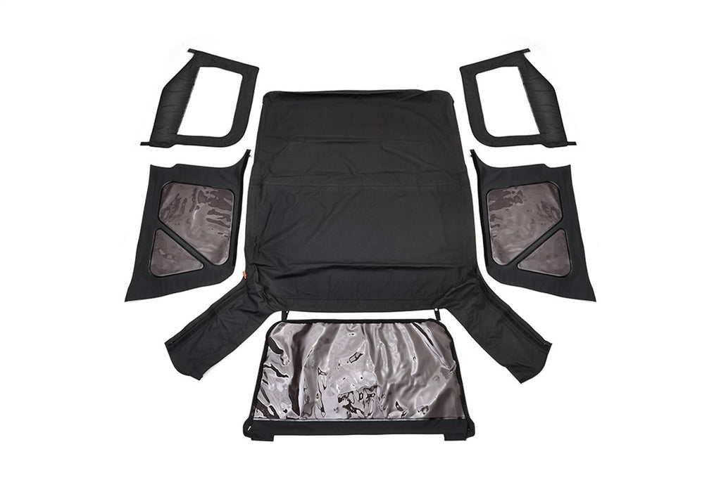 Black Soft Top for Jeep TJ Wrangler E38655