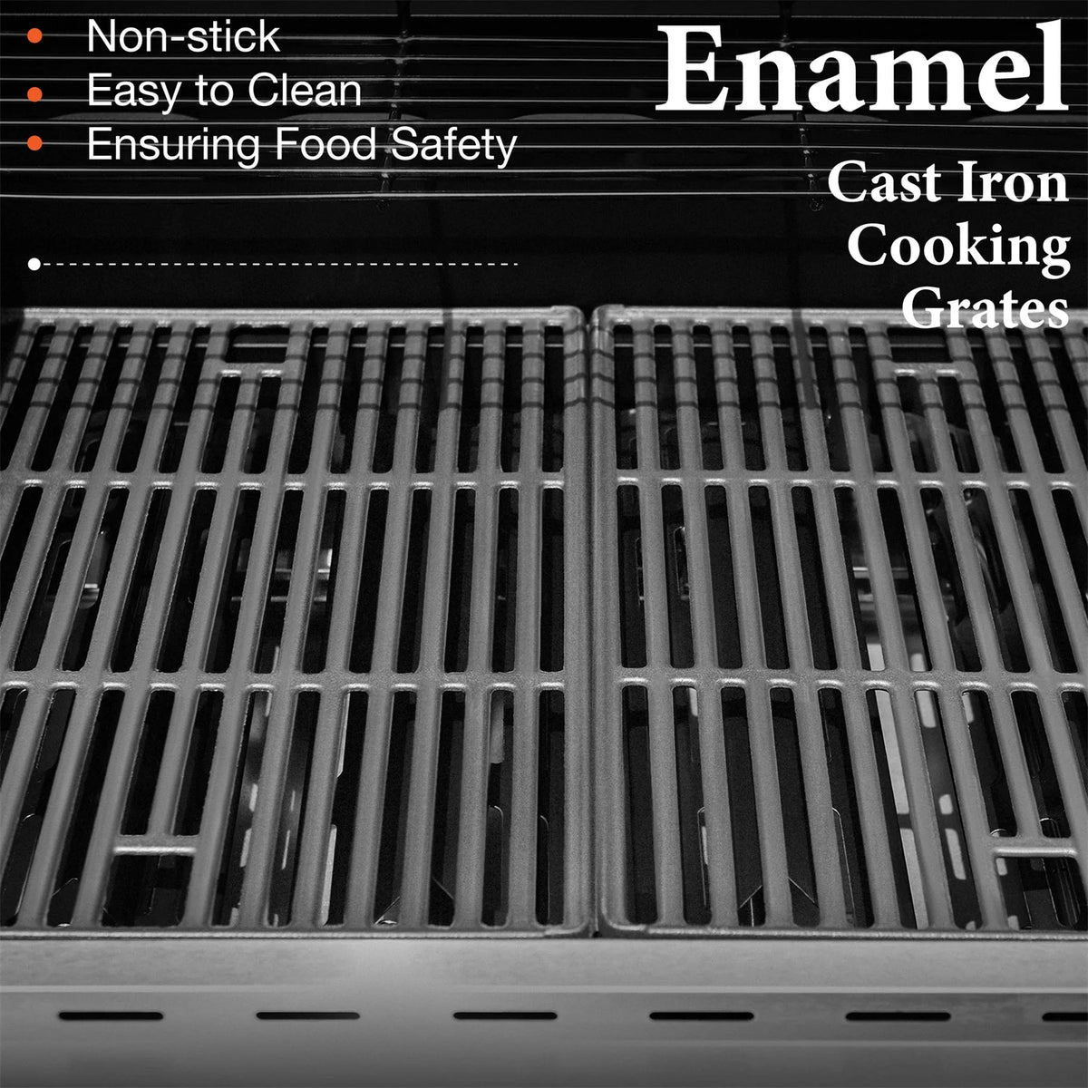 4 Burner Propane Gas Grill with Side Burner Stainless Steel G96453