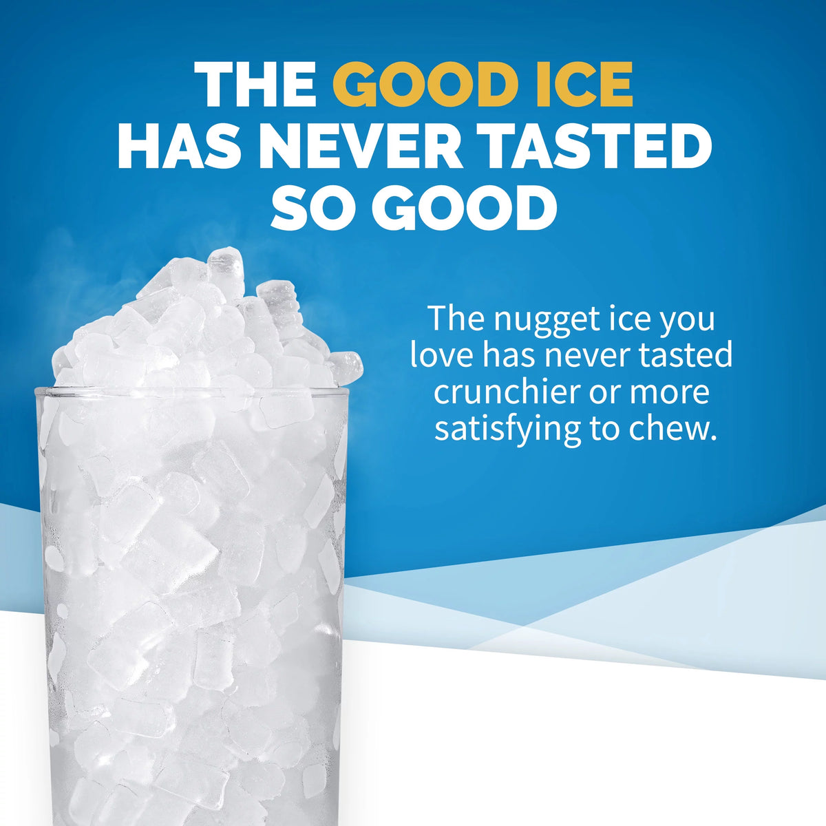 40 lb. Countertop Nugget Ice Maker in Stainless Steel A48105