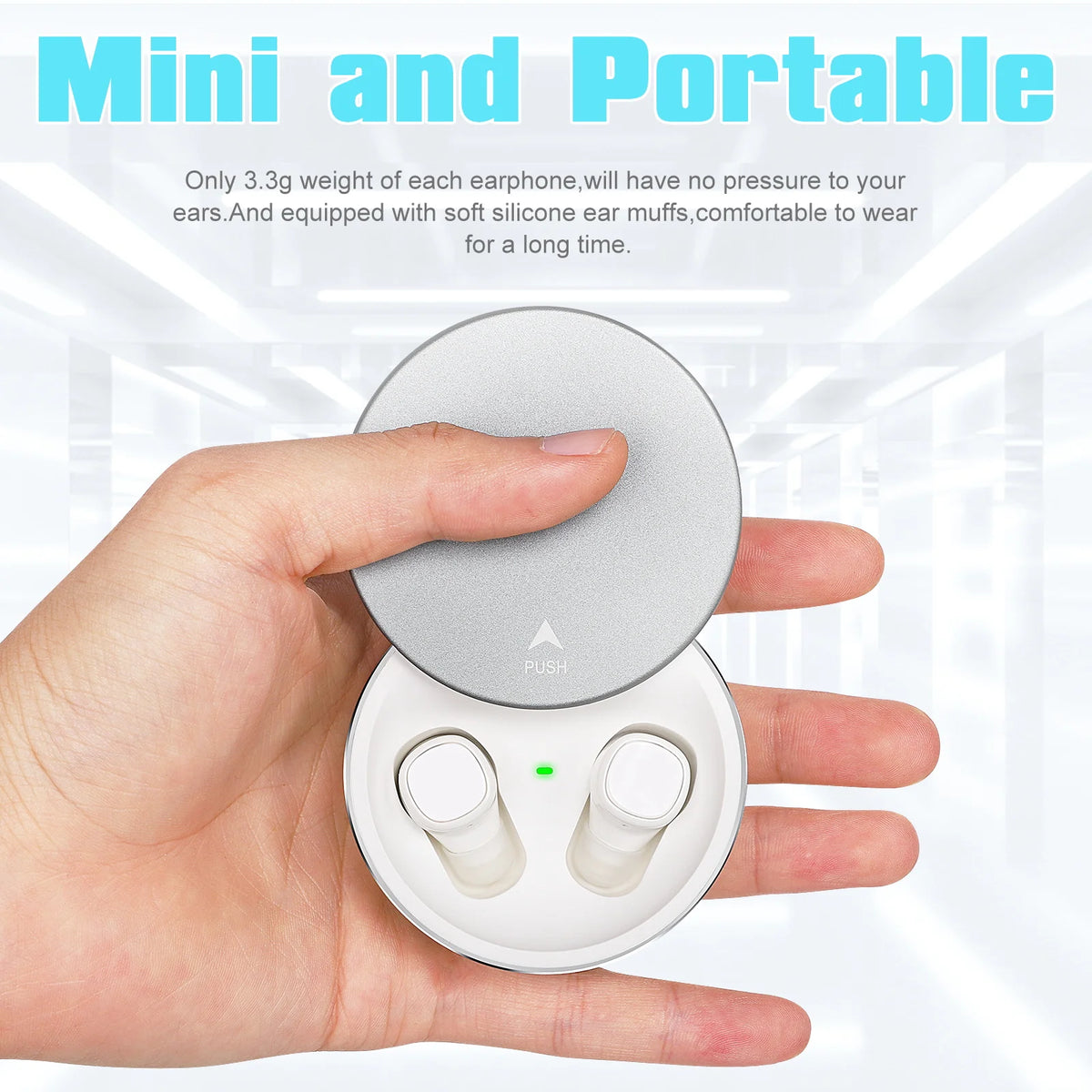 Wireless Earbuds IPX5 Waterproof with Mic A37996