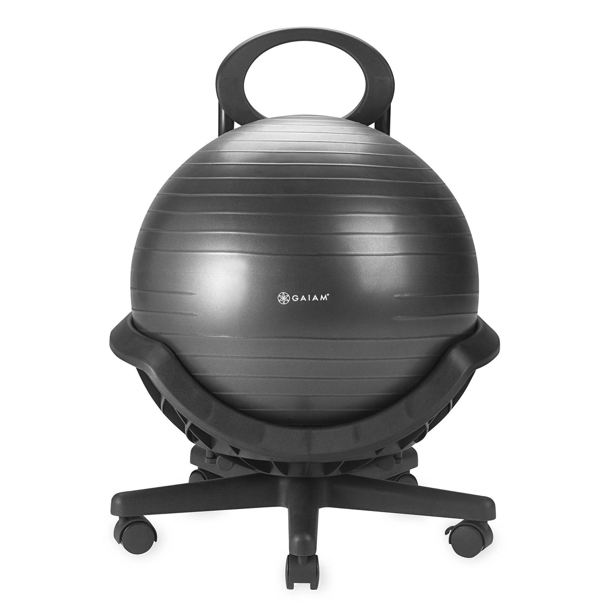 Balance Ball Chair Black D789857