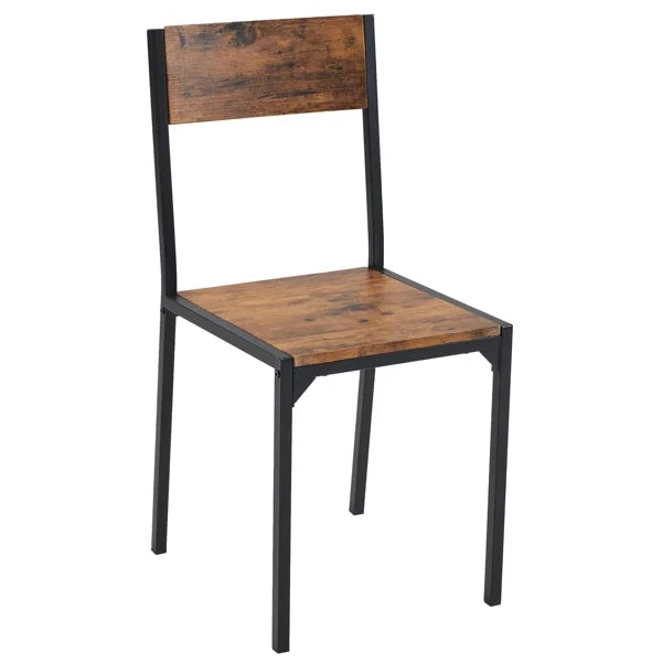 4 Piece Dining Table Set with 2 Chairs and Bench E9339