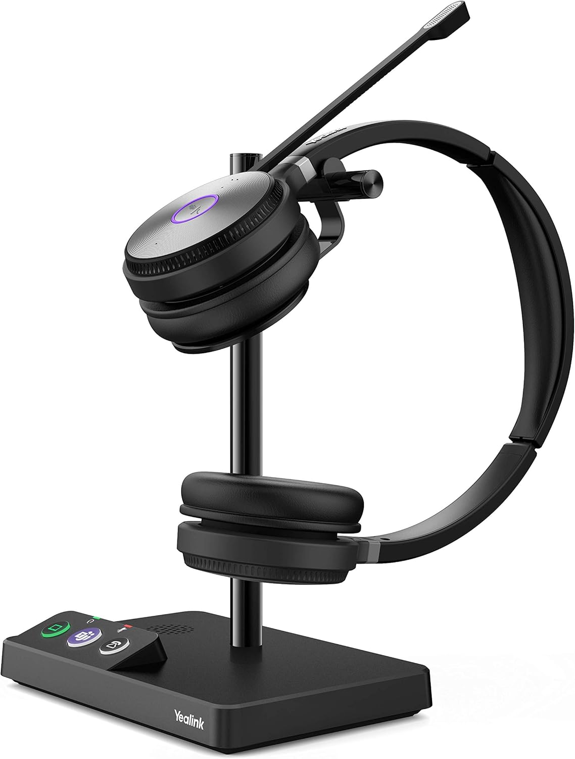 WH62 Wireless Headset with Microphone for PC Computer Laptop DECT Headset Pack of 2 S3552
