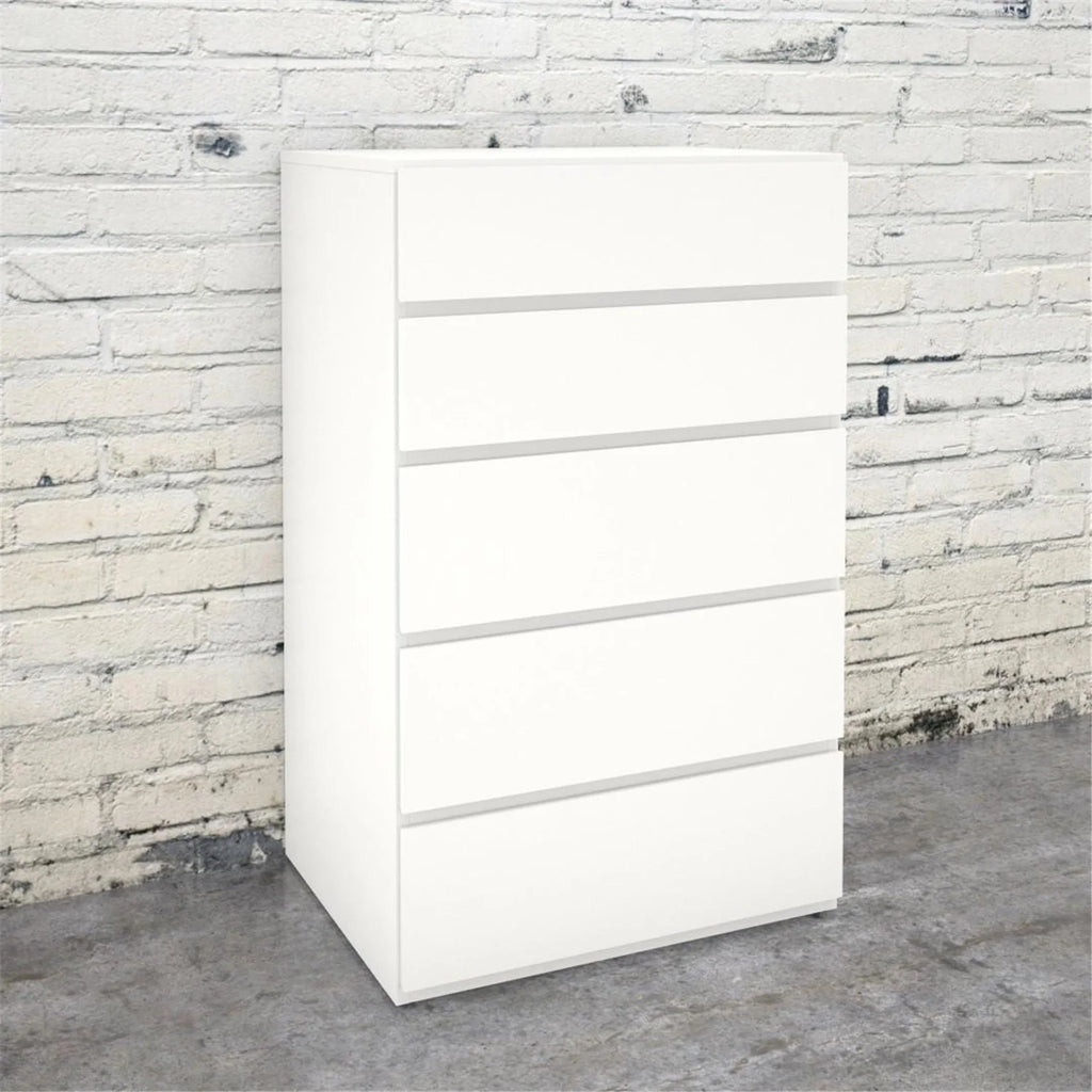 White 5-Drawer Chest V63369