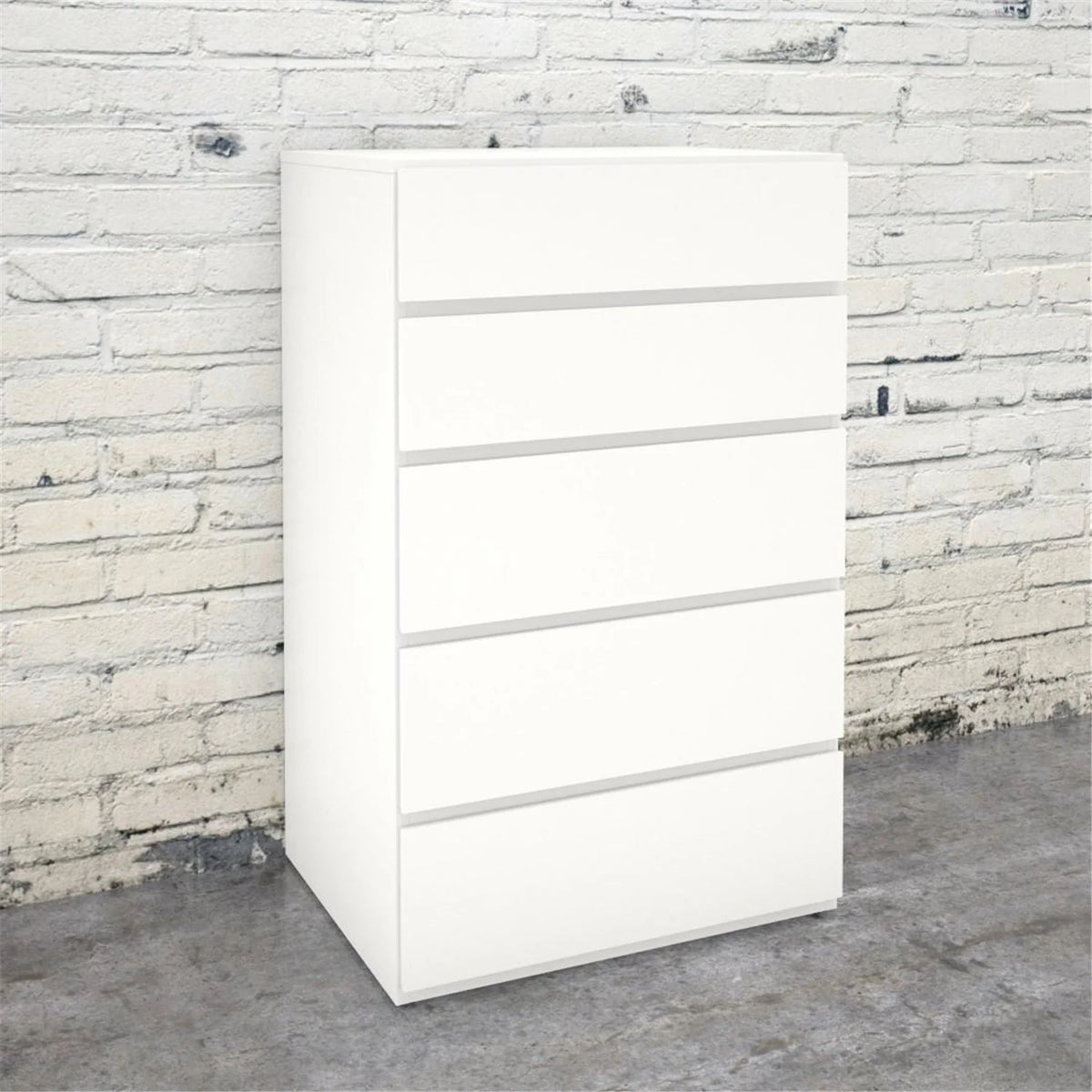 White 5-Drawer Chest V63369