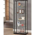 Black Glass Curio Cabinet T118512