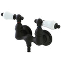 Oil Rubbed Bronze Wall Mount Tub Filler X8568
