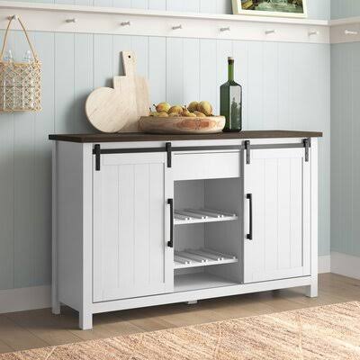 Antique White 1 Drawer Sideboard K56098